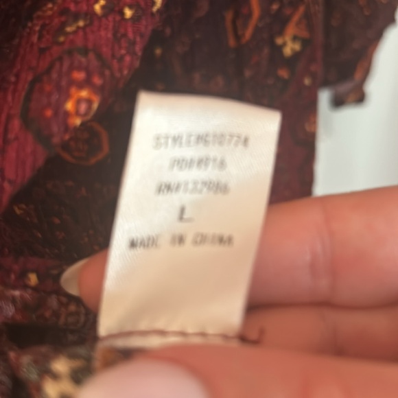 patterned blouse - Picture 4 of 5